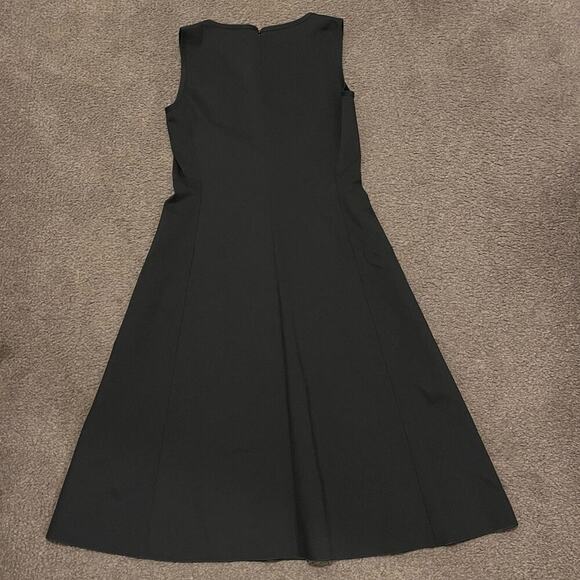 Joseph Lina Super Stretch Knit Midi Dress In Black NWT - Picture 3 of 10